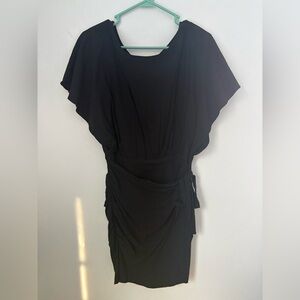 Urban Outfitters Elegant Black Asymmetrical Dress